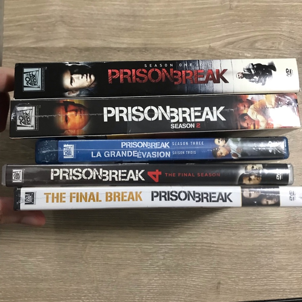 Prison Break S1-4 + The Final Break DVD Blu Ray